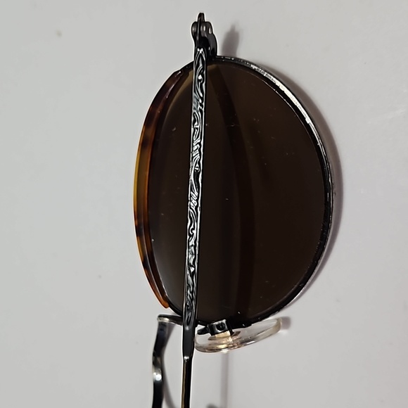 Liz Claiborne Wire Rim Tortoise Unisex Frames Only Sunglasses #E-32 - Picture 7 of 13